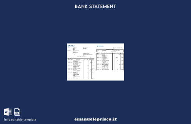 modello Excel di Uganda Stanbic Bank in stile verificato
